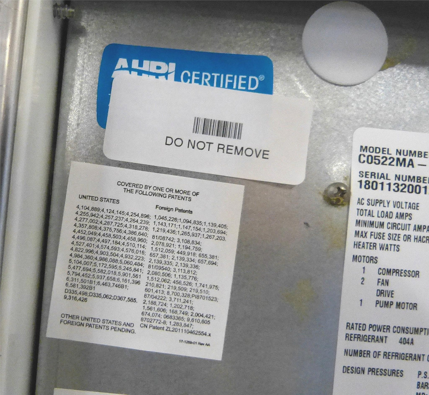 SCOTSMAN 500lbsDay Prodigy Series C0522MA AIR COOL ICE MACHINE with BIN FREESHIP