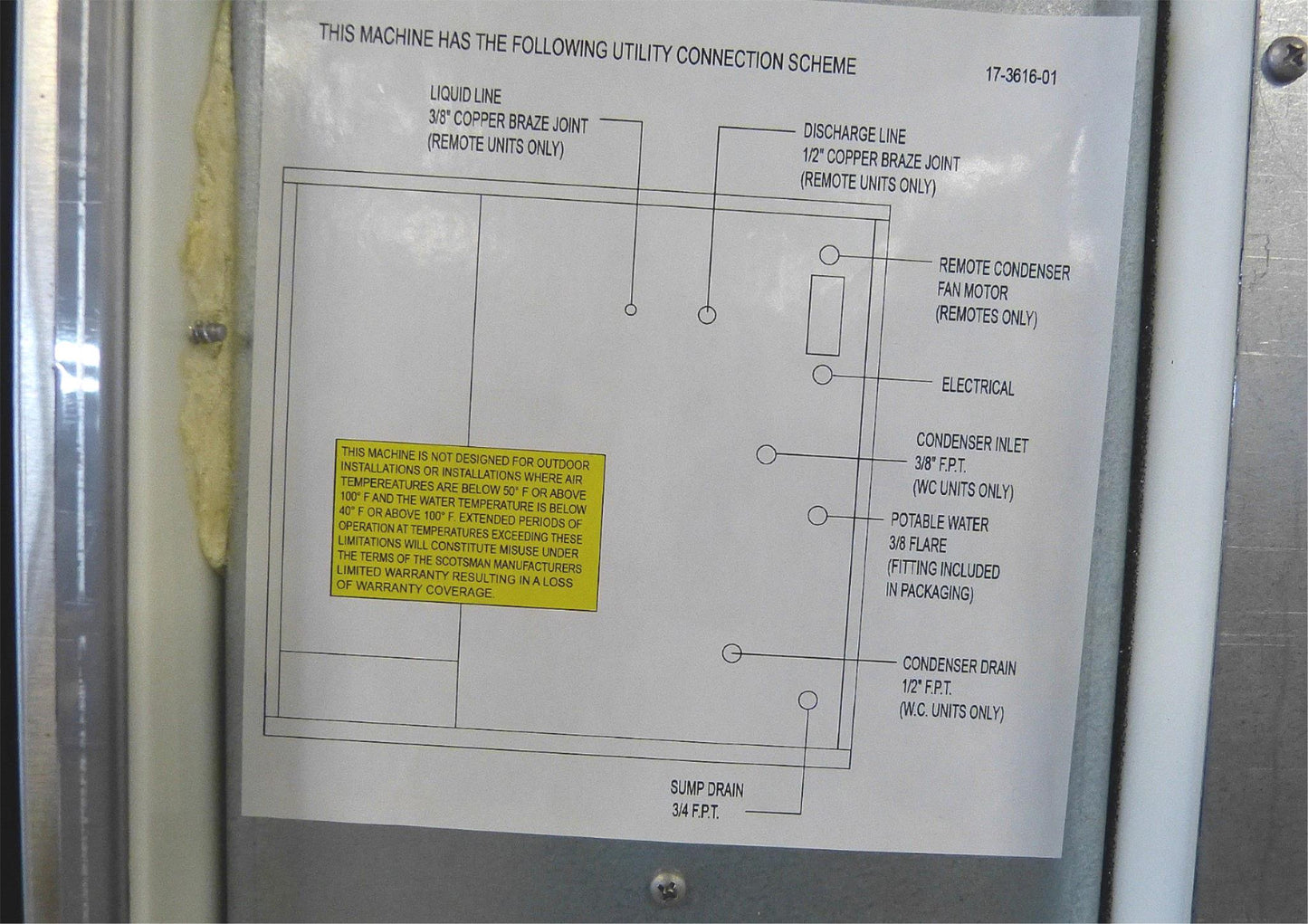SCOTSMAN 500lbsDay Prodigy Series C0522MA AIR COOL ICE MACHINE with BIN FREESHIP