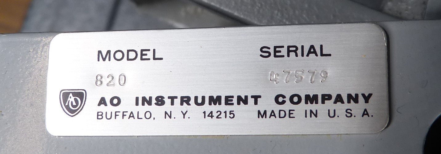 AMERICAN OPTICAL MICROTOME FREE SHIP