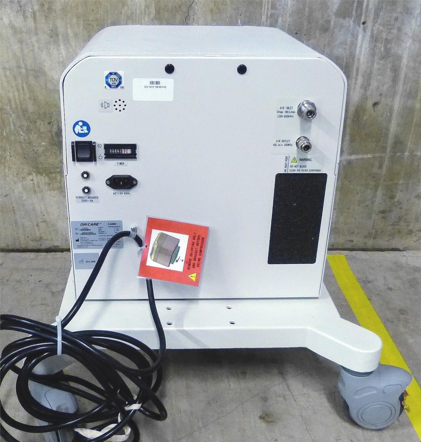 ORICARE® C4500 MEDICAL DRIED FILTERED PATIENT AIR COMPRESSOR FREE SHIPPING