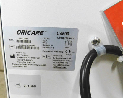 ORICARE® C4500 MEDICAL DRIED FILTERED PATIENT AIR COMPRESSOR FREE SHIPPING
