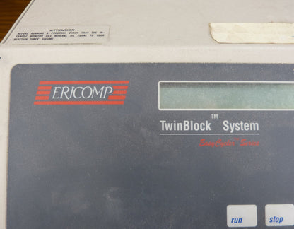 Ericomp DeltaCycler II Twin Block Thermal System FREE SHIP