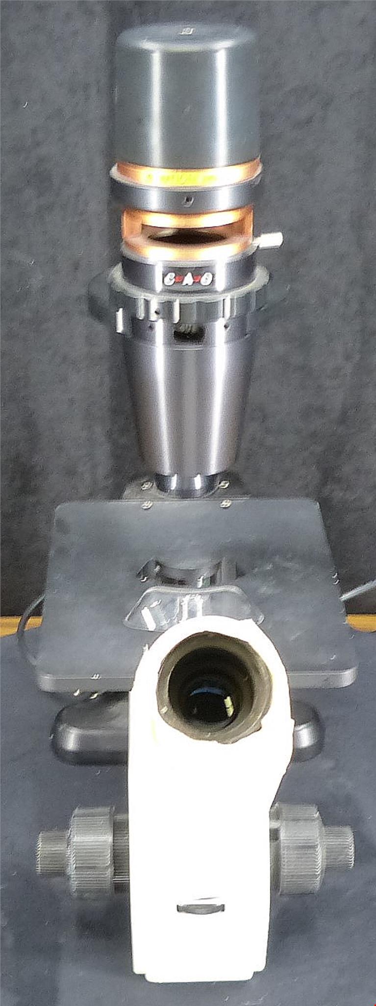 FISHER SCIENTIFIC Cat 12-560-45 MICROMASTER INVERTED PHASE MICROSCOPE FREE SHIP