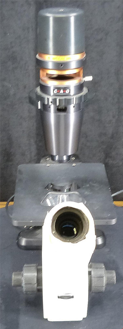 FISHER SCIENTIFIC Cat 12-560-45 MICROMASTER INVERTED PHASE MICROSCOPE FREE SHIP
