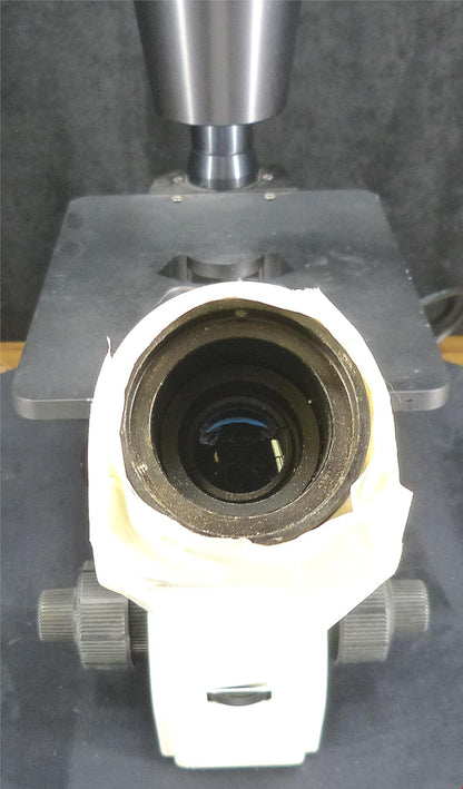 FISHER SCIENTIFIC Cat 12-560-45 MICROMASTER INVERTED PHASE MICROSCOPE FREE SHIP