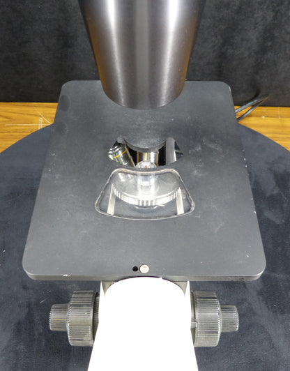 FISHER SCIENTIFIC Cat 12-560-45 MICROMASTER INVERTED PHASE MICROSCOPE FREE SHIP