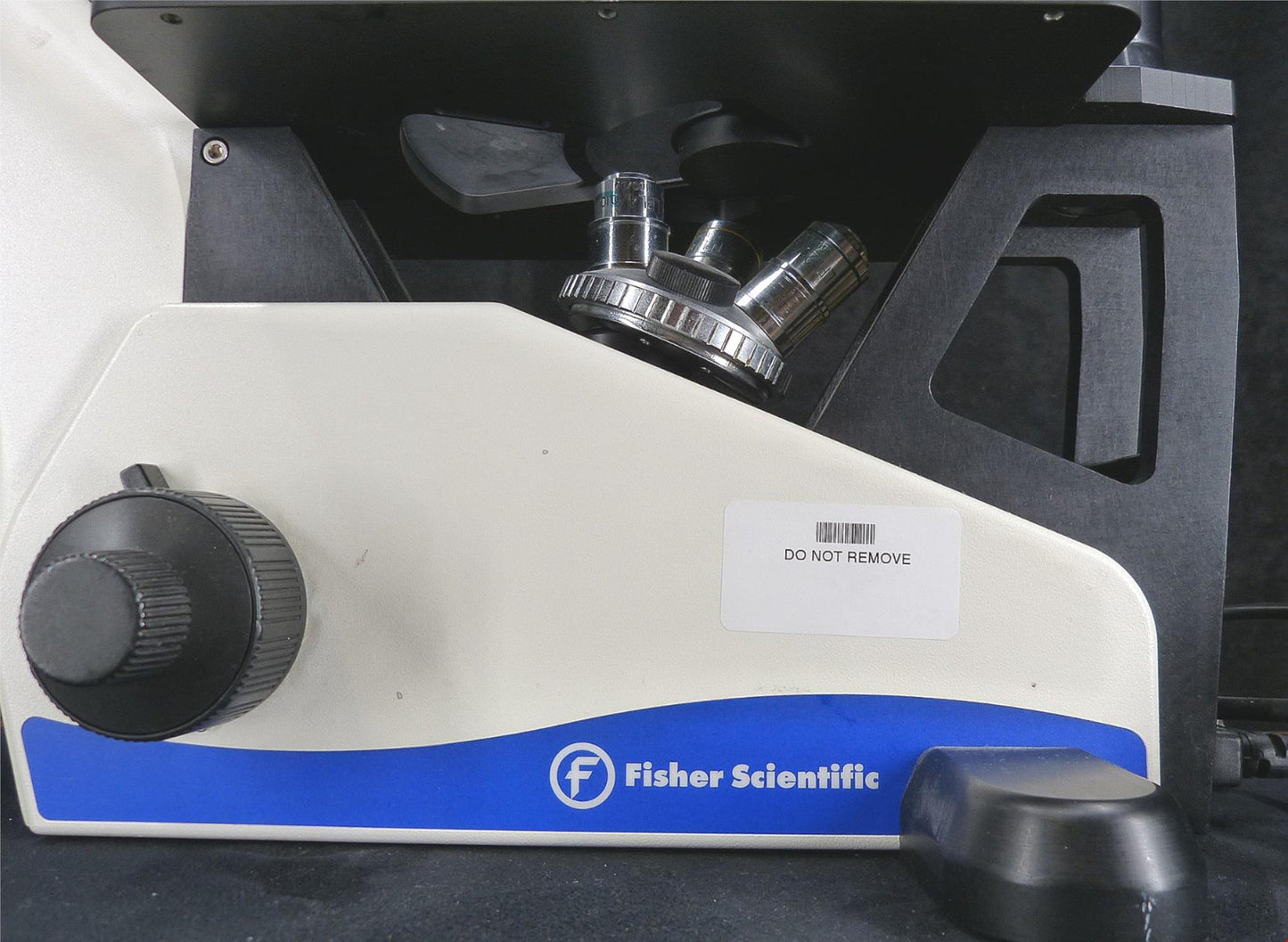 FISHER SCIENTIFIC Cat 12-560-45 MICROMASTER INVERTED PHASE MICROSCOPE FREE SHIP