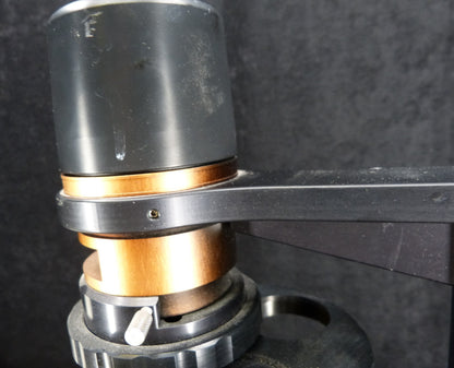 FISHER SCIENTIFIC Cat 12-560-45 MICROMASTER INVERTED PHASE MICROSCOPE FREE SHIP