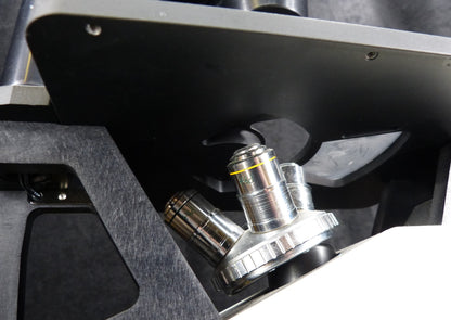 FISHER SCIENTIFIC Cat 12-560-45 MICROMASTER INVERTED PHASE MICROSCOPE FREE SHIP