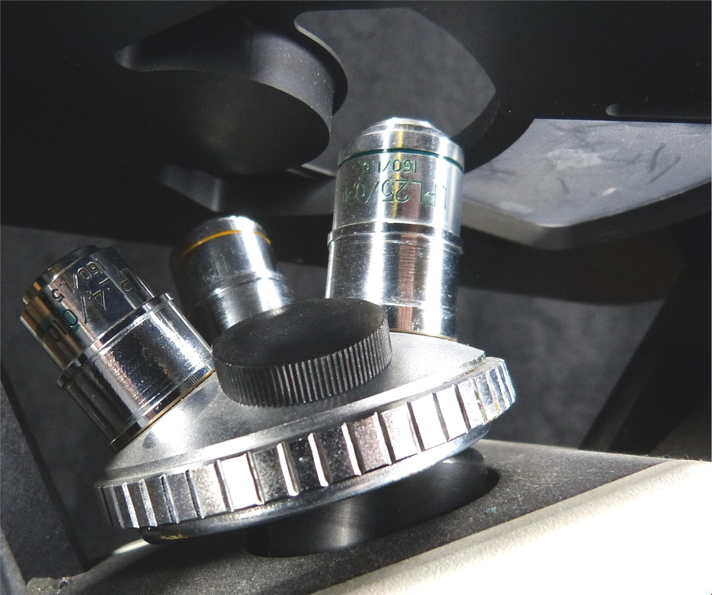 FISHER SCIENTIFIC Cat 12-560-45 MICROMASTER INVERTED PHASE MICROSCOPE FREE SHIP