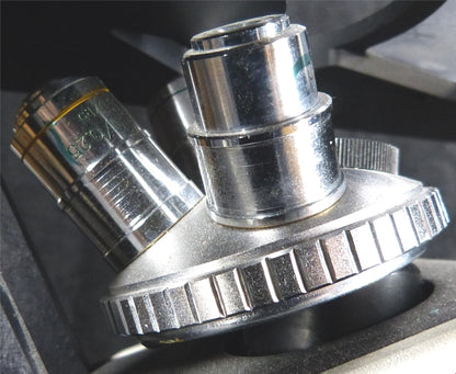 FISHER SCIENTIFIC Cat 12-560-45 MICROMASTER INVERTED PHASE MICROSCOPE FREE SHIP