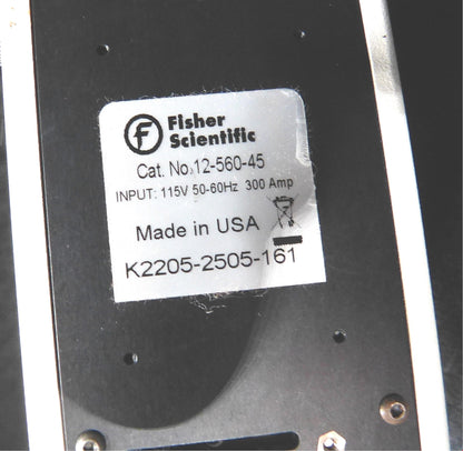 FISHER SCIENTIFIC Cat 12-560-45 MICROMASTER INVERTED PHASE MICROSCOPE FREE SHIP