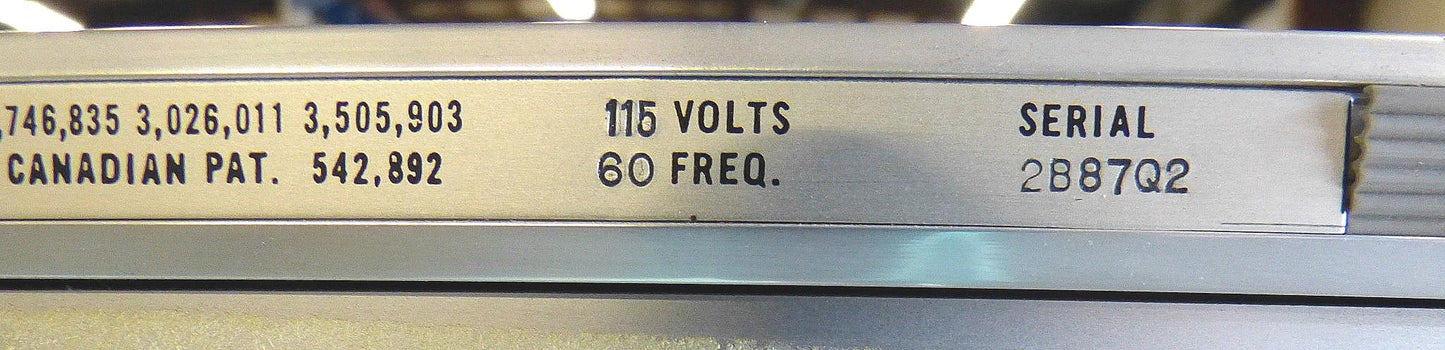 VINTAGE GRASS ® 7DA POLYGRAPH LIE DETECTOR MACHINE & EXTRA ACCESSORIES FREE SHIP