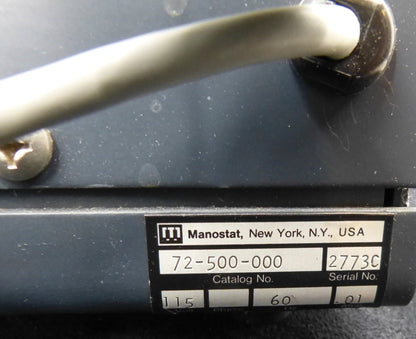 MANOSTAT CASSETTE PUMP