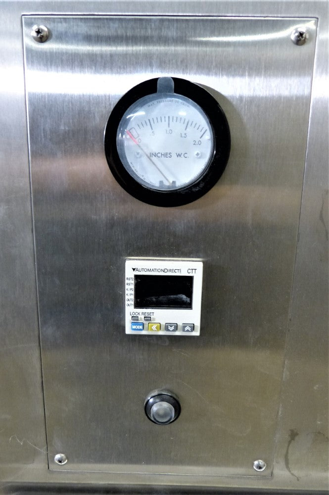 B.NEW ATMOS-TECH INDUSTRIES PT-2424-24-SS-EI-RHC WALL PASS-THRU SYSTEM FREESHIP