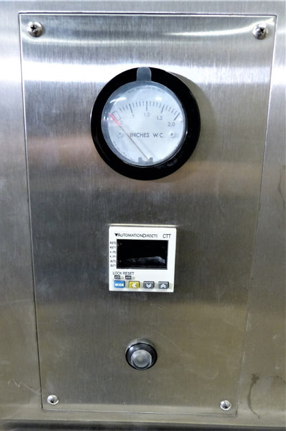 B.NEW ATMOS-TECH INDUSTRIES PT-2424-24-SS-EI-RHC WALL PASS-THRU SYSTEM FREESHIP