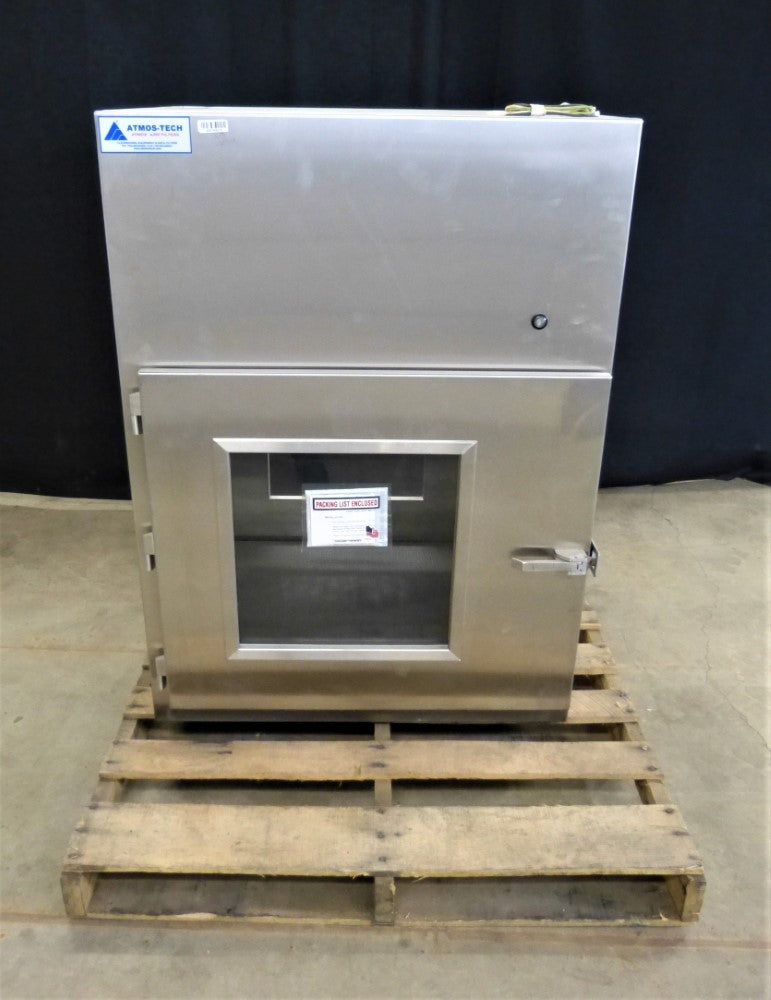 B.NEW ATMOS-TECH INDUSTRIES PT-2424-24-SS-EI-RHC WALL PASS-THRU SYSTEM FREESHIP