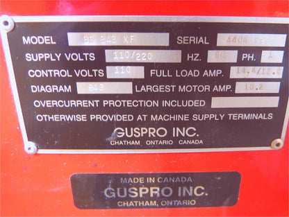 GUSPRO BR943XF BLADE MASTER TRIPLE HEAD PRO SKATE SHARPENER WATCH VIDEO FREESHIP