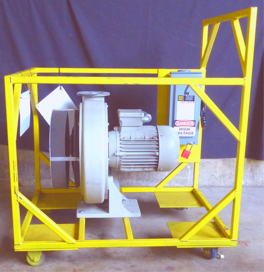 ELEKTROR HRD60-FU 105/6.5 HIGH PRESSURE BLOWER 3PHASE Baldor Motor CART FREESHIP