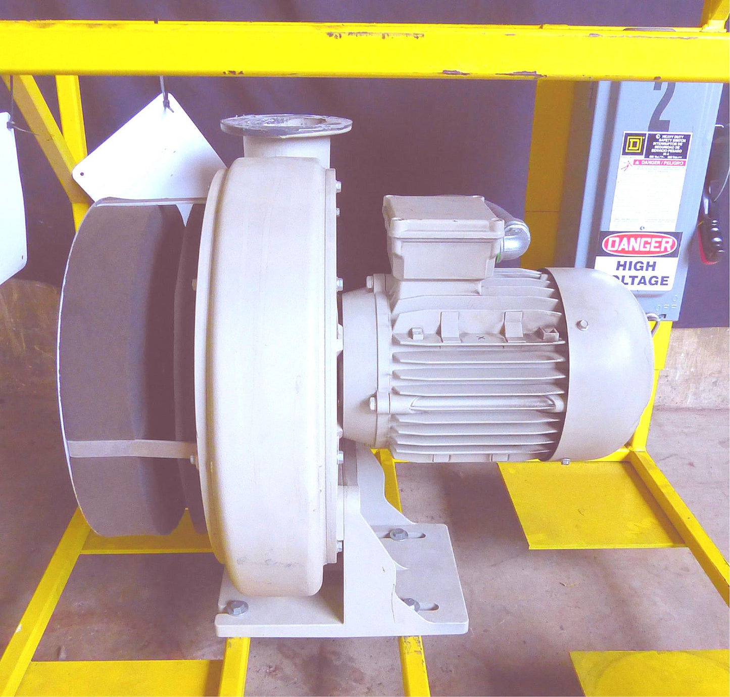 ELEKTROR HRD60-FU 105/6.5 HIGH PRESSURE BLOWER 3PHASE Baldor Motor CART FREESHIP