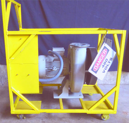 ELEKTROR HRD60-FU 105/6.5 HIGH PRESSURE BLOWER 3PHASE Baldor Motor CART FREESHIP