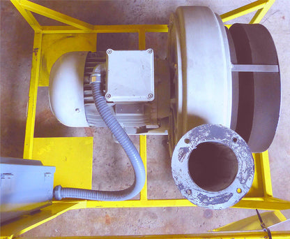 ELEKTROR HRD60-FU 105/6.5 HIGH PRESSURE BLOWER 3PHASE Baldor Motor CART FREESHIP