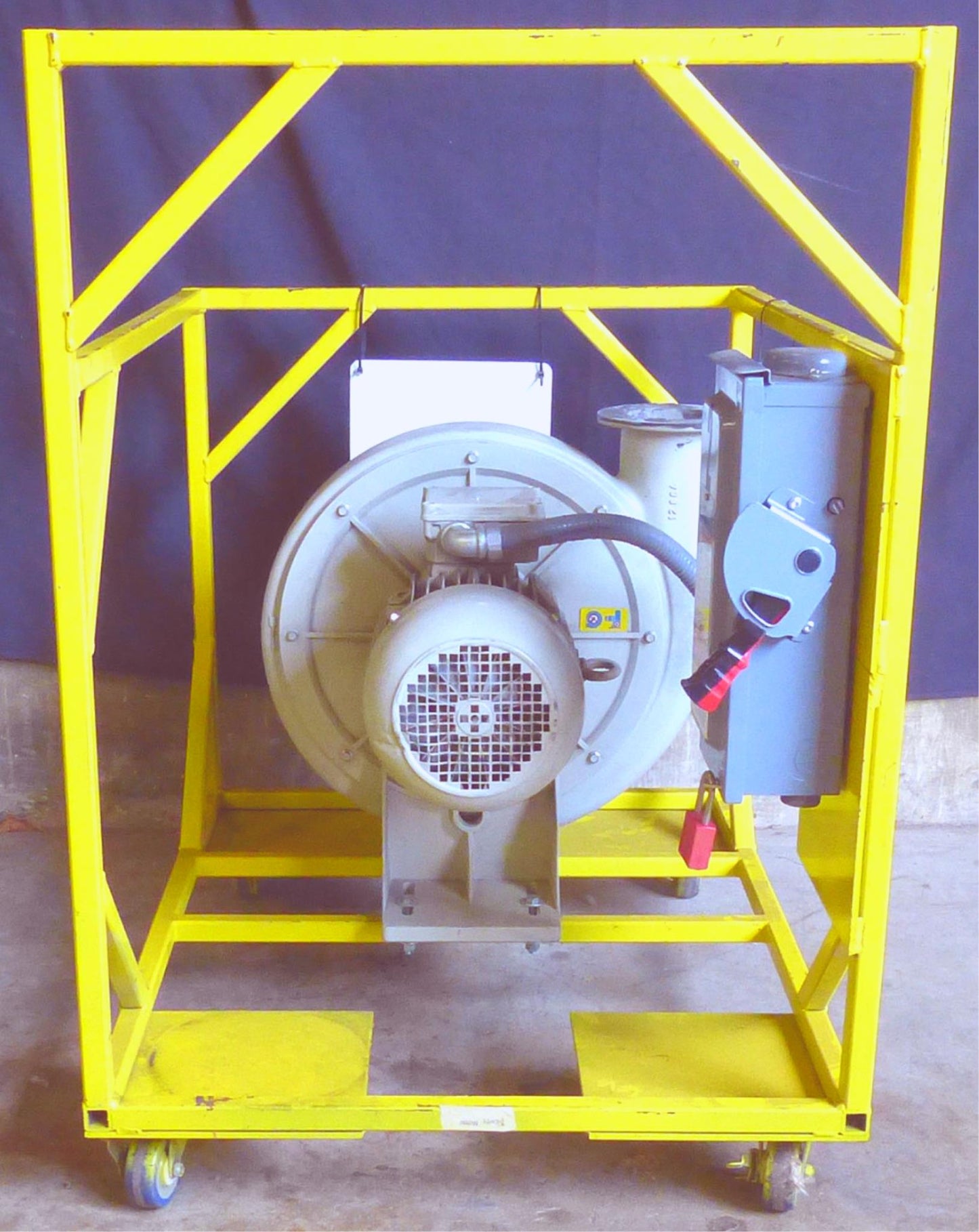 ELEKTROR HRD60-FU 105/6.5 HIGH PRESSURE BLOWER 3PHASE Baldor Motor CART FREESHIP