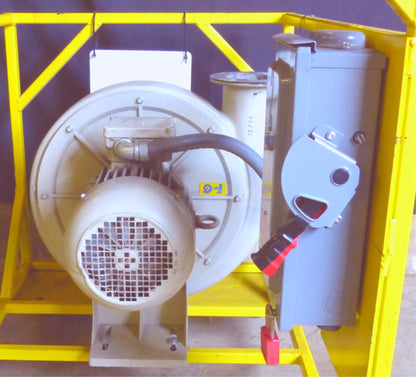 ELEKTROR HRD60-FU 105/6.5 HIGH PRESSURE BLOWER 3PHASE Baldor Motor CART FREESHIP