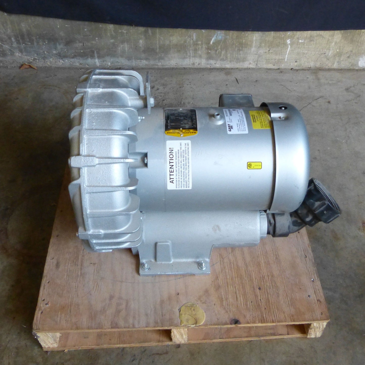 GAST IMX R6P355A REGENAIR 3 PHASE REGENERATIVE BLOWER MOTOR FREE SHIP