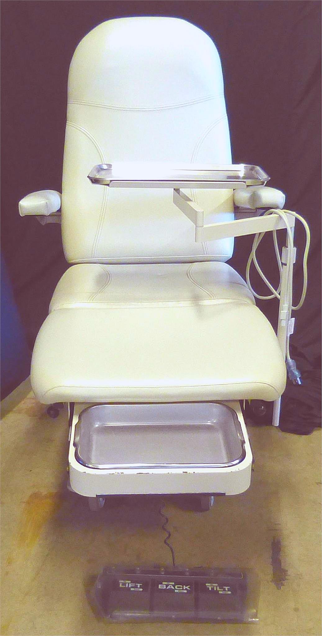 MTI 527-115 PODIATRY SURGICAL POWER EXAM CHAIR FOOT REMOTE WATCH VIDEO FREE SHIP