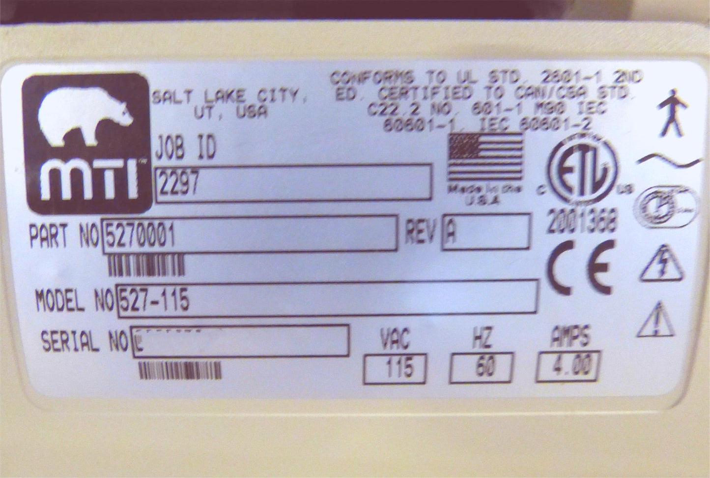 MTI 527-115 PODIATRY SURGICAL POWER EXAM CHAIR FOOT REMOTE WATCH VIDEO FREE SHIP