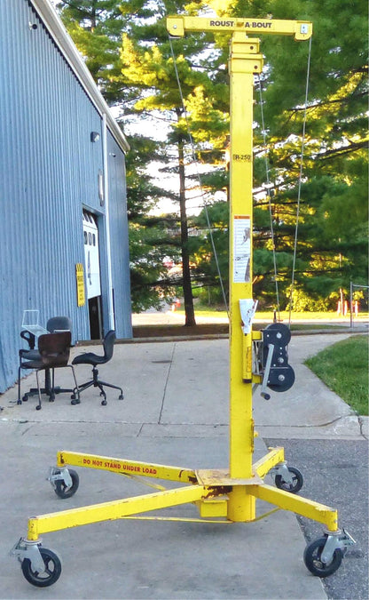 SUMNER R-250 25Feet ROUST-A-BOUT 1.500Pound PIPE & MATERIAL LIFT FREE-SHIPPING