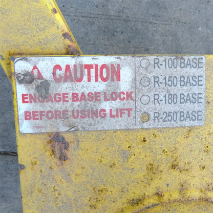 SUMNER R-250 25Feet ROUST-A-BOUT 1.500Pound PIPE & MATERIAL LIFT FREE-SHIPPING