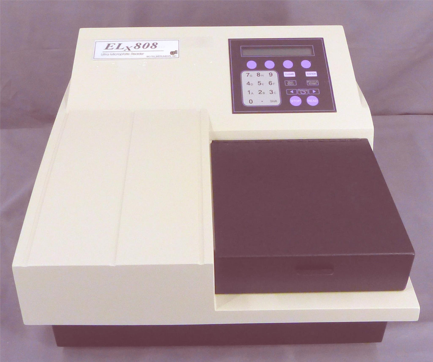 BIOTEK ELX808-IU ULTRA 96-WELL ABSORBANCE MICROPLATE READER MANUAL FREE SHIP