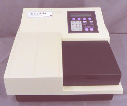 BIOTEK ELX808-IU ULTRA 96-WELL ABSORBANCE MICROPLATE READER MANUAL FREE SHIP