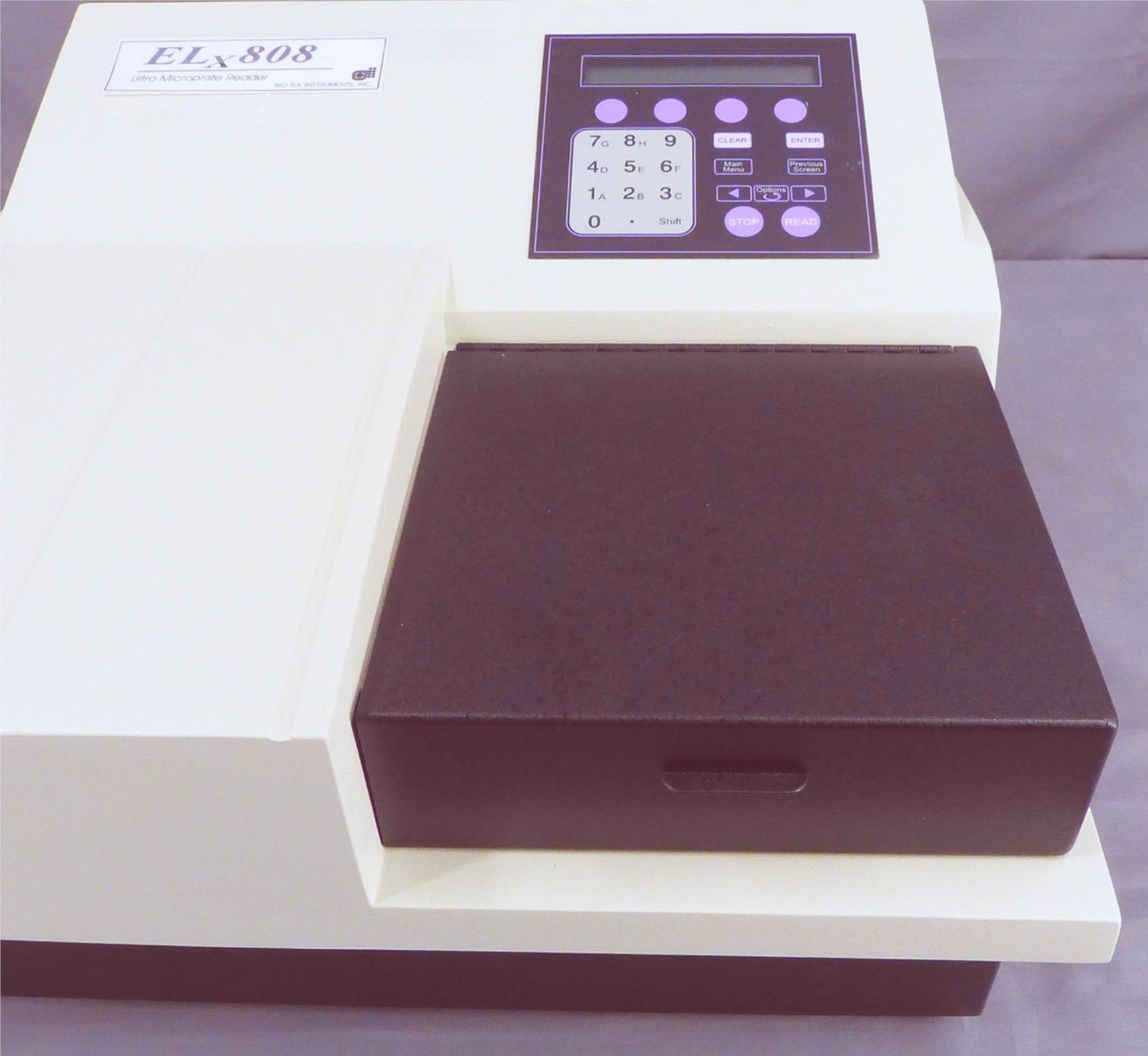 BIOTEK ELX808-IU ULTRA 96-WELL ABSORBANCE MICROPLATE READER MANUAL FREE SHIP