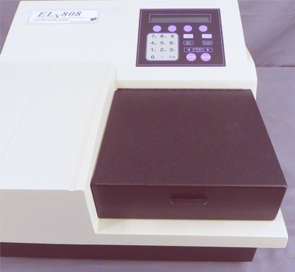 BIOTEK ELX808-IU ULTRA 96-WELL ABSORBANCE MICROPLATE READER MANUAL FREE SHIP