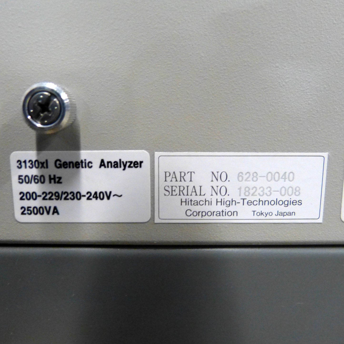 APPLIED BIOSYSTEMS 3130xl GENETIC ANALYZER FREE SHIP