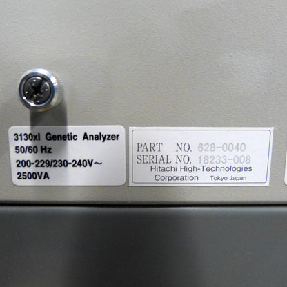 APPLIED BIOSYSTEMS 3130xl GENETIC ANALYZER FREE SHIP