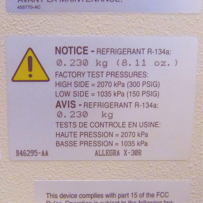 ALLEGRA X-30R REFRIGERATED CENTRIFUGE NOROTOR 90DAYWARRANTY WATCH VIDEO FREESHIP