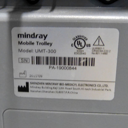 WARRANTY MINDRAY M7 ULTRASOUND w/ C5-2S & P4-2S TRANSDUCERs & M300 CART FREESHIP