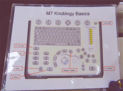 WARRANTY MINDRAY M7 ULTRASOUND w/ C5-2S & P4-2S TRANSDUCERs & M300 CART FREESHIP