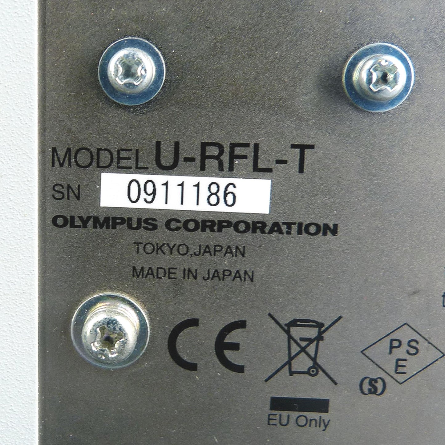 OLYMPUS U-RFL-T POWER SUPPLY and U-LH100HGAPO FLUORESCENCE LIGHT SOURCE FREESHIP