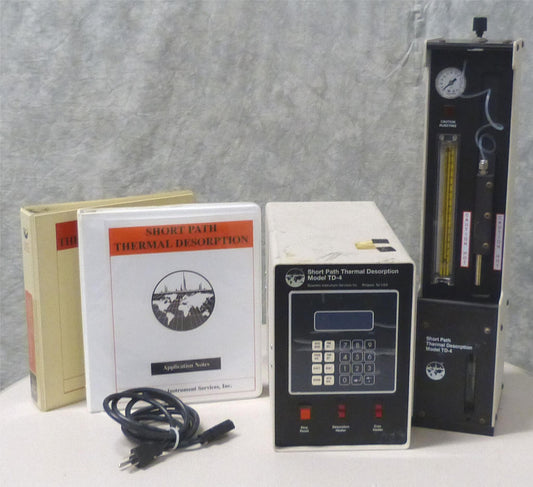 SIS TD-4 SHORT PATH THERMAL DESORPTION SYSTEM with CONTROLLER & MANUAL FREE SHIP