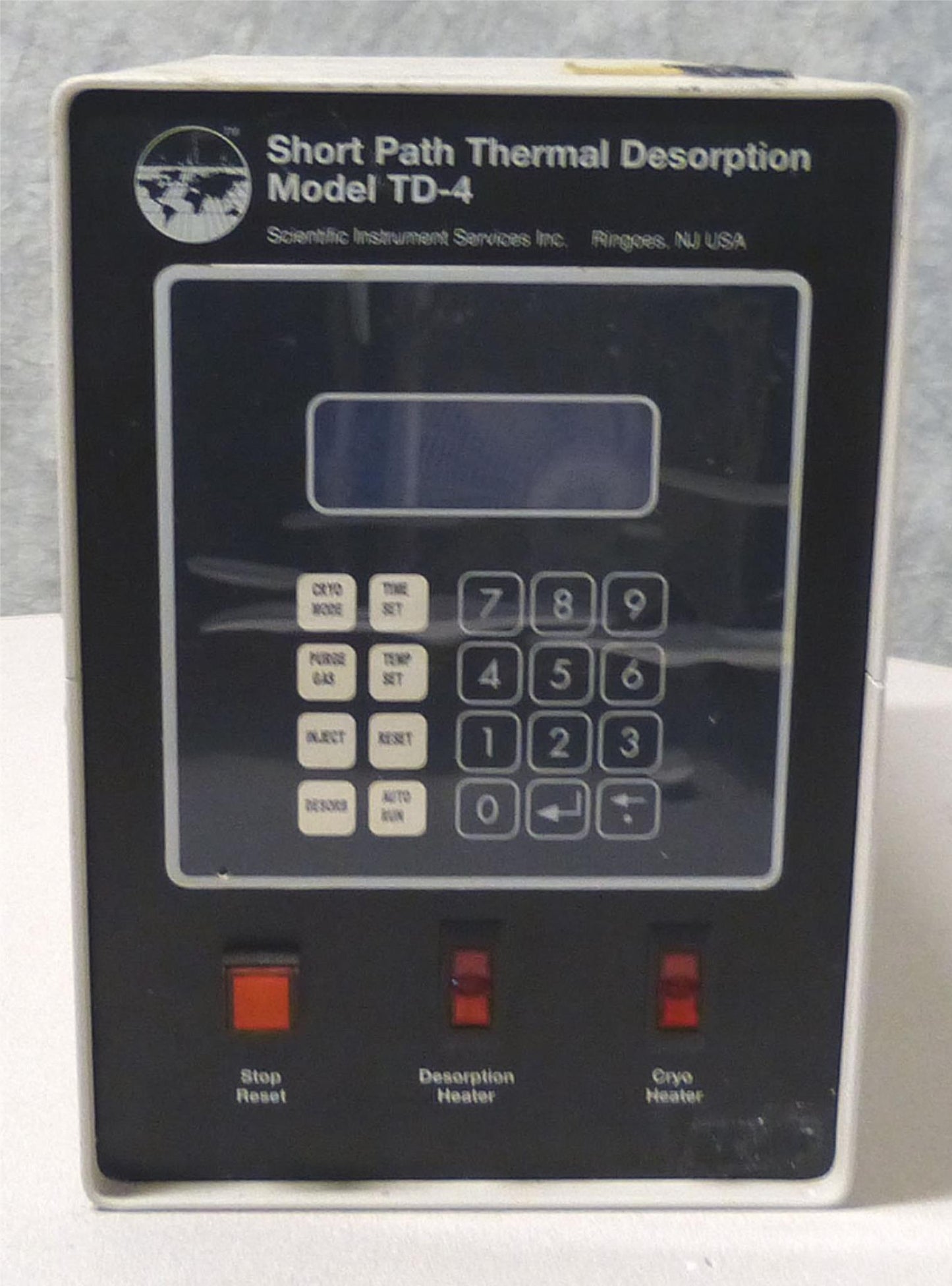 SIS TD-4 SHORT PATH THERMAL DESORPTION SYSTEM with CONTROLLER & MANUAL FREE SHIP