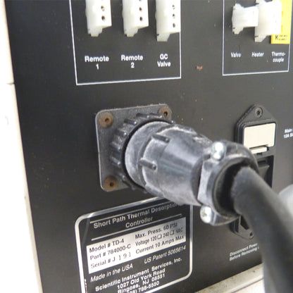 SIS TD-4 SHORT PATH THERMAL DESORPTION SYSTEM with CONTROLLER & MANUAL FREE SHIP