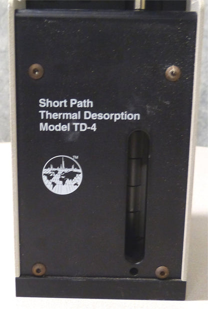 SIS TD-4 SHORT PATH THERMAL DESORPTION SYSTEM with CONTROLLER & MANUAL FREE SHIP