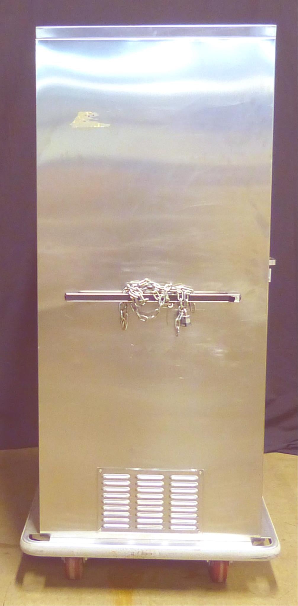 CARTER HOFFMANN™ PHB650 2DOOR 60TRAY HIGH VOLUME REFRIGERATED MEAL DELIVERY CART