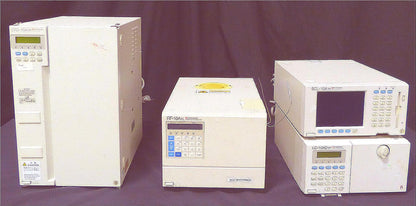 SHIMADZU SCL-10A RF-10A CTO-10AVP LC-10AD CHROMATOGRAPHY 90DAYWARRANTY FREE SHIP
