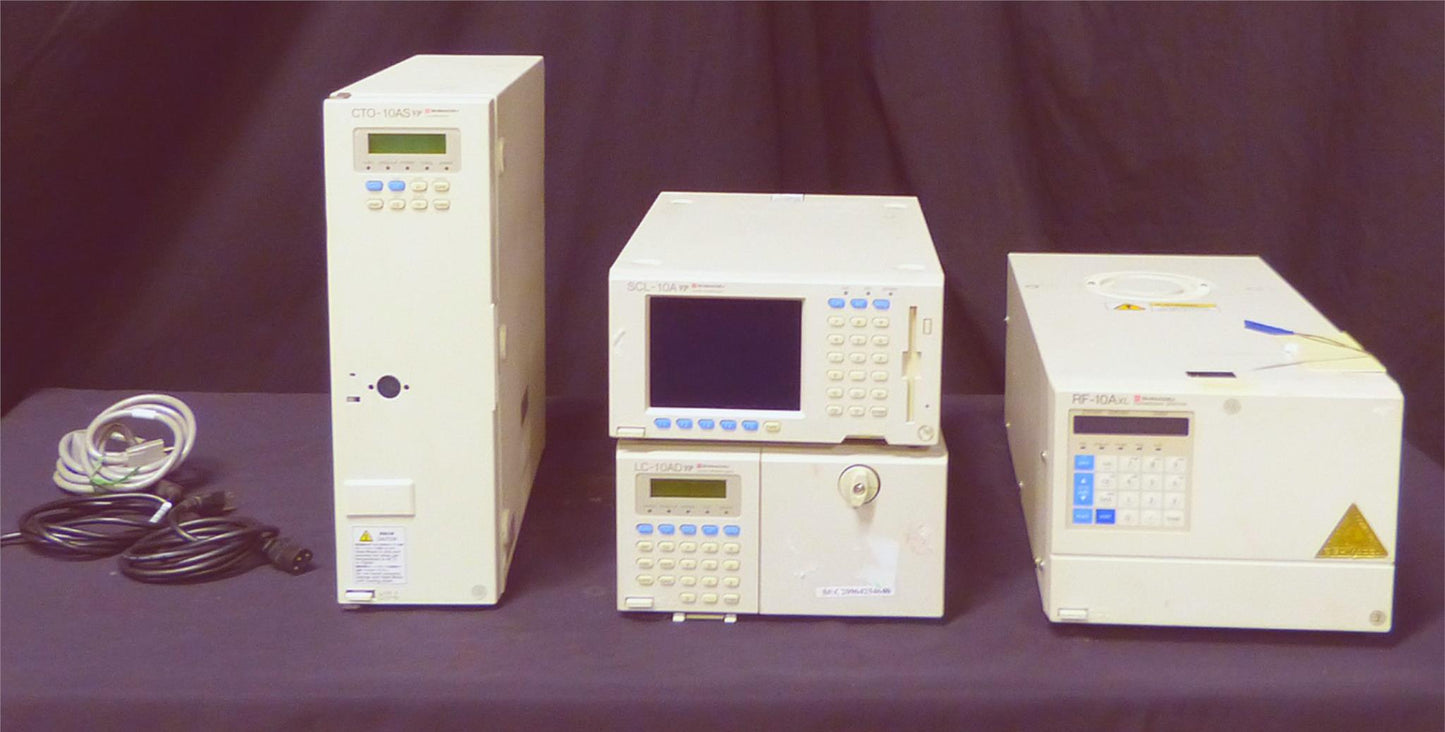 SHIMADZU SCL-10A VP RF-10A XL CTO-10AS LC VP LC-10AD HPLC 90DAYWARRANTY FREESHIP